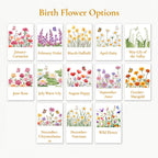 Personalized Floral Glass Perfume Bottle