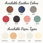 Personalized Color Printed Recipe Book