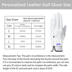 Personalized Custom Leather Golf Gloves | Unique Keepsake Gift for Golfers Dads & Coaches