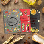 Personalized Color Printed Recipe Book