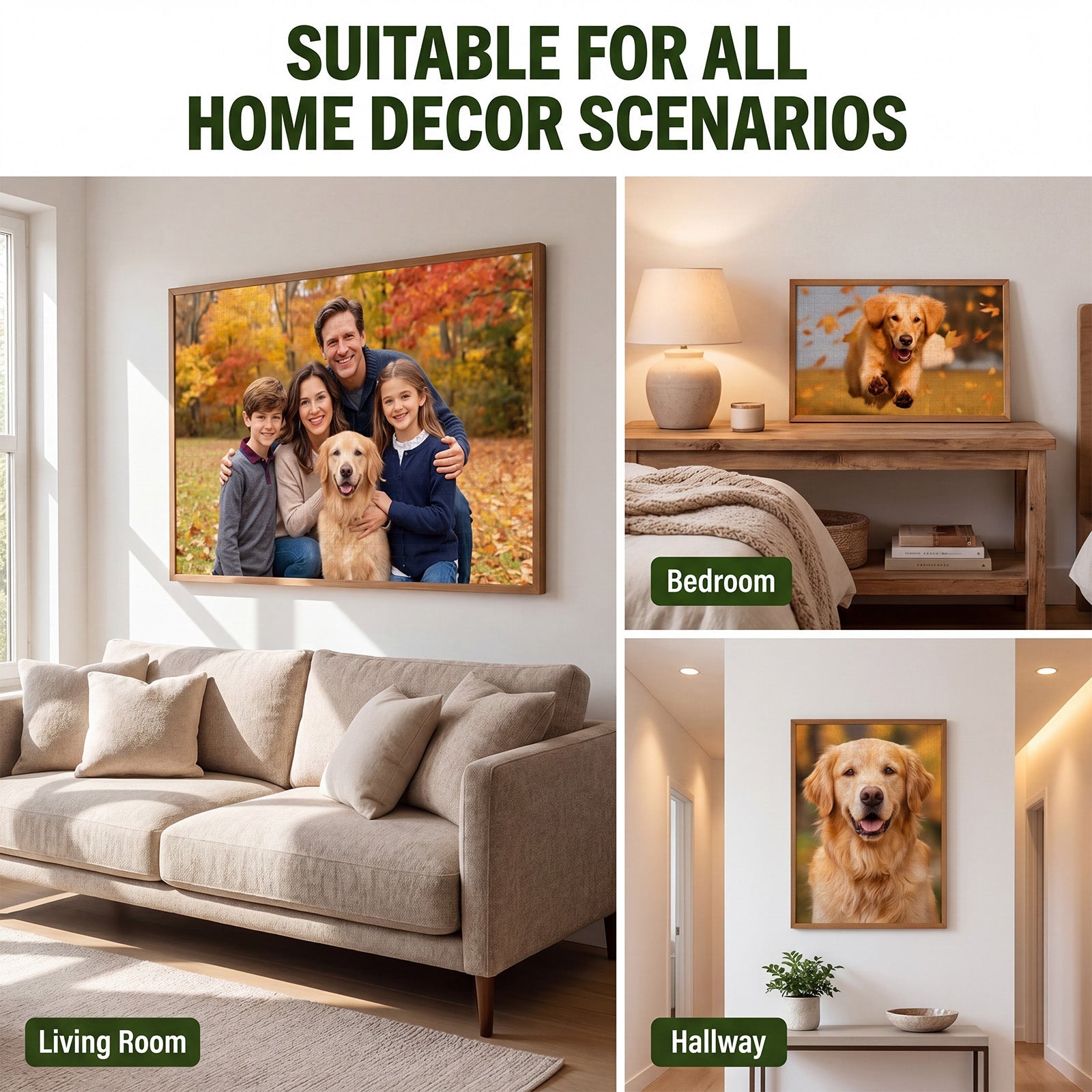 Personalized Photo Puzzle Custom Jigsaw Puzzle from Your Picture 35-1000 Pieces with Gift Box Birthday Gifts for Family Couples Friends Wedding Anniversary Graduation Xmas Gifts