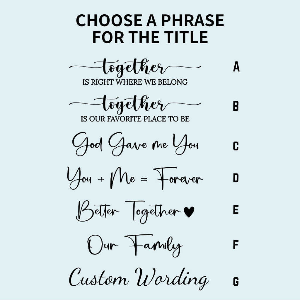 Personalized Couple Wooden Sign, Valentines Day Gift for Her/Him