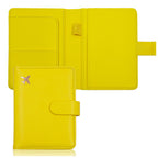 Personalised Durable Leather Passport Cover, Custom Luggage Tag Set with Name