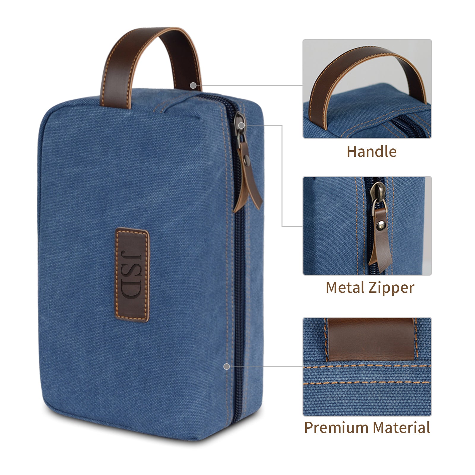 Personalized Canvas Toiletry Bag