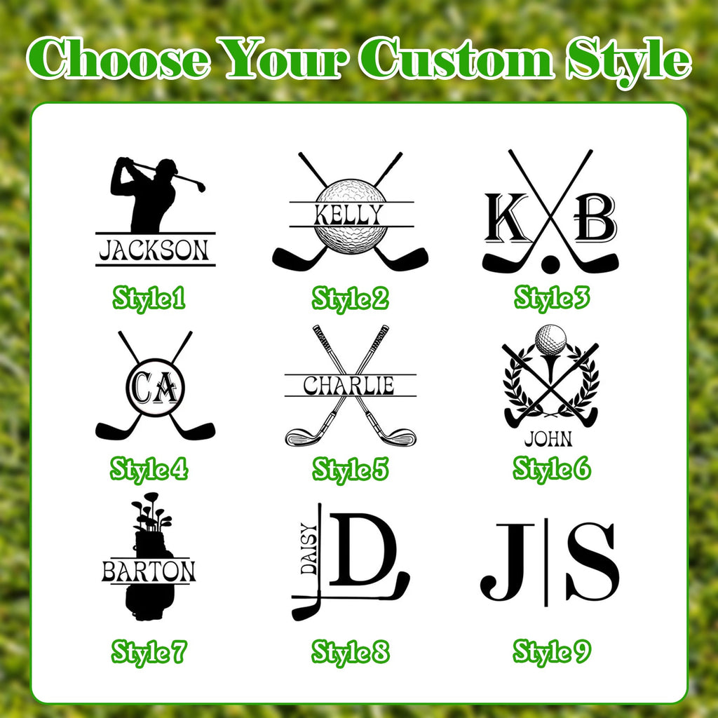 Personalized Golf Cart Seat Cover With Name