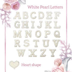 Pearl Letter Slipper Makeup Bag