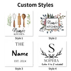 Personalized Kitchen Apron Set