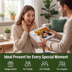 Personalized Photo Puzzle Custom Jigsaw Puzzle from Your Picture 35-1000 Pieces with Gift Box Birthday Gifts for Family Couples Friends Wedding Anniversary Graduation Xmas Gifts