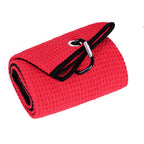 Personalised Golf Towels for Women, 24"*16" Tri-fold Waffle Pattern Golf Towel, Custom Gift for Women Wife Mom Girlfriend