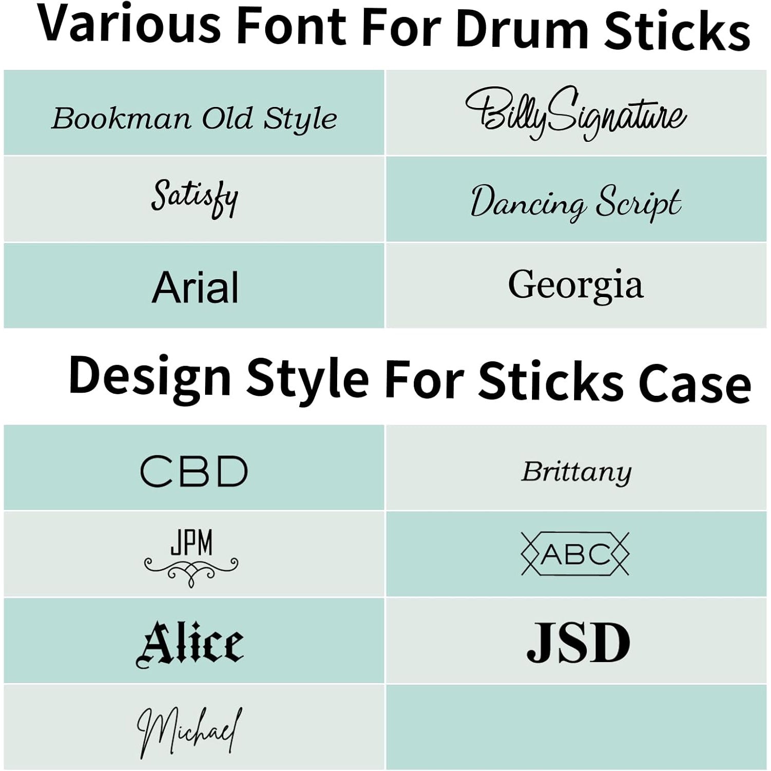 Personalized Wooden Drumsticks with Leather Case Customized Wood Tip Drum Sticks Laser Engraved Gift for Musicians and Drummers Boyfriend Husband Ideal for Weddings Valentine's Day Groomsmen