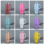 Personalized 40oz Stainless Steel Tumbler, Fit for Car Holder