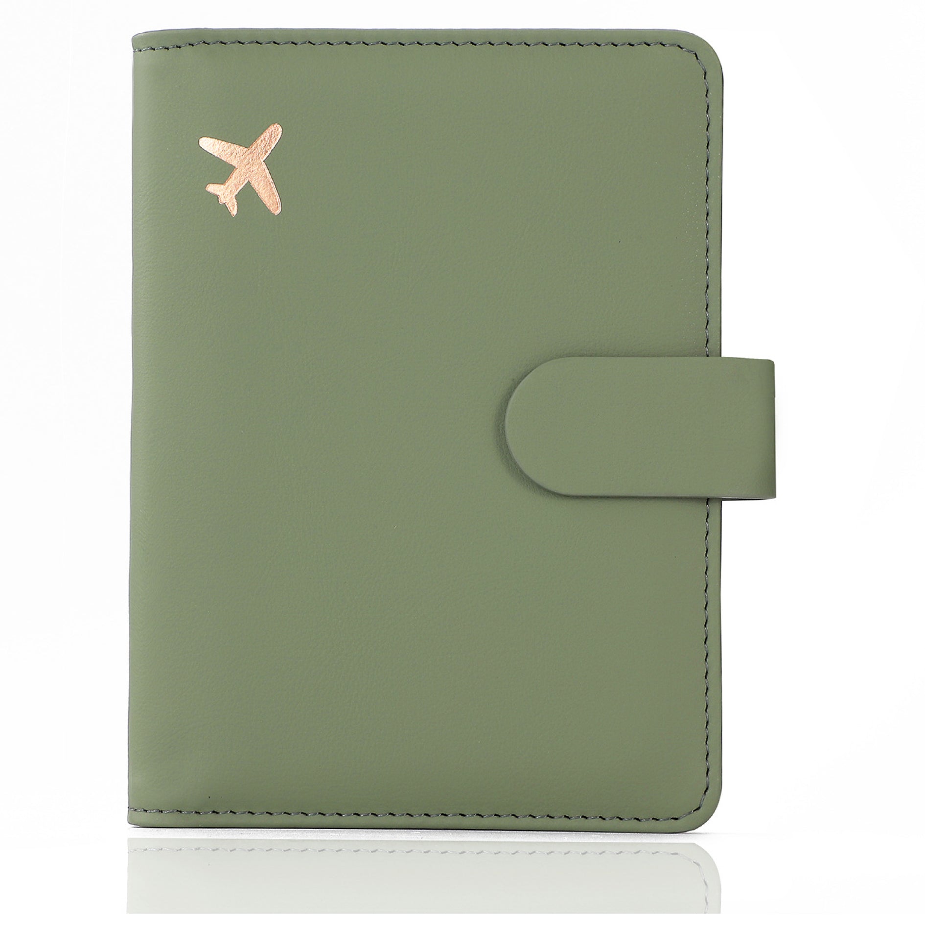 Personalised Durable Leather Passport Cover, Custom Luggage Tag Set with Name