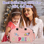 Large Capacity Dance Bag with Chenille Letter
