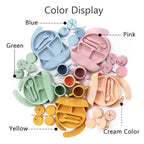 Custom Food-Grade Silicone Tableware Set