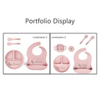 Custom Food-Grade Silicone Tableware Set