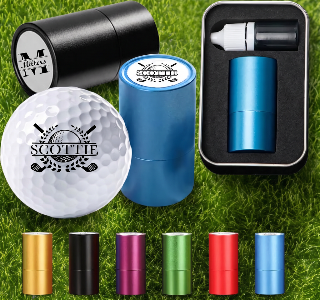 Personalized Golf Ball Marker Stamp