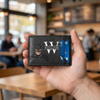Personalized Bat Wallet with Name