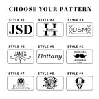 Personalized Leather Toiletry Bag for Men