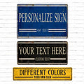 Personalized Metal Sign