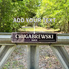 Personalized Metal Sign