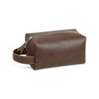 Personalized Toiletry Bag Customizable PU Leather Bag Dopp Kit Waterproof Wash Bag Suitable