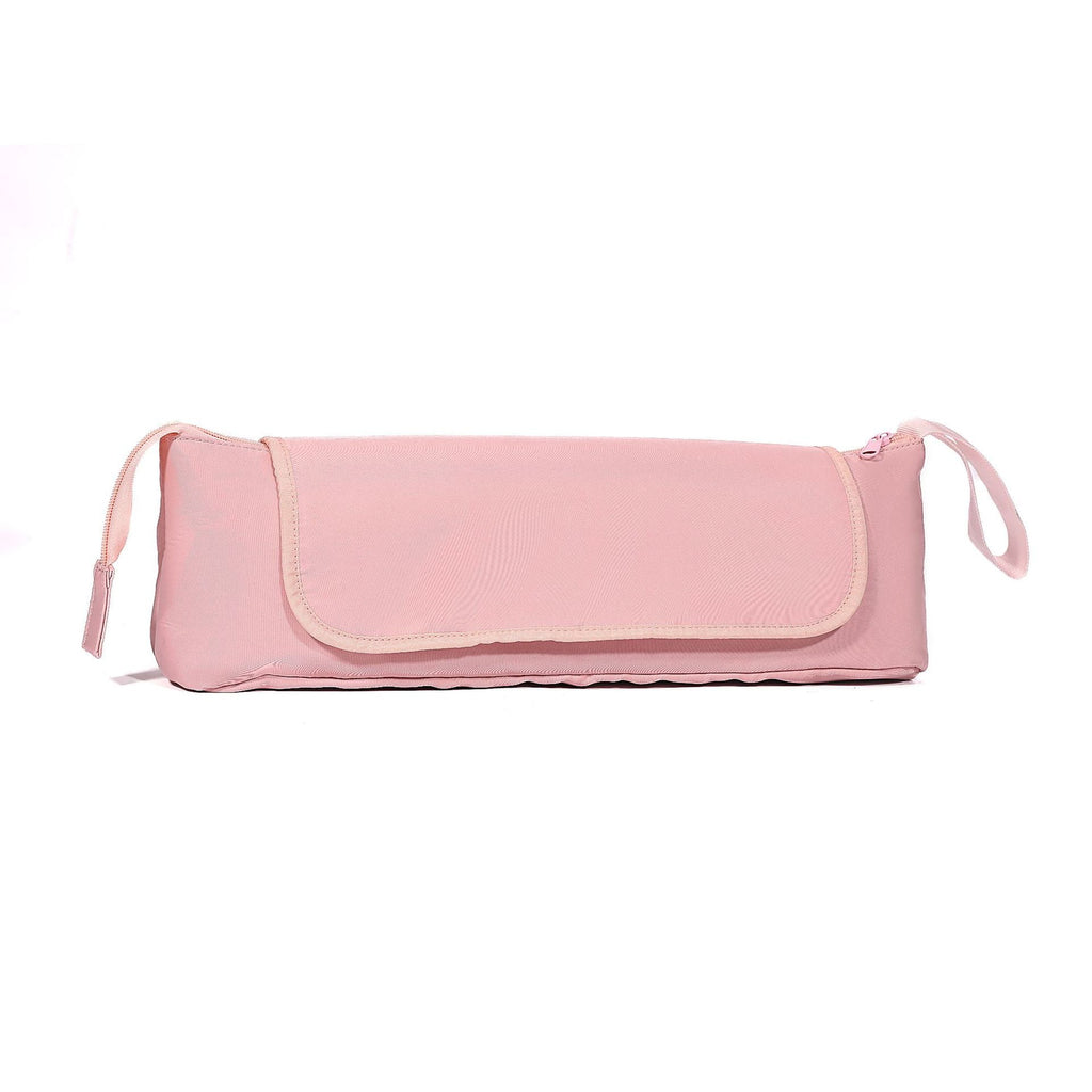 Personalized Heat-Resistant Hair Tools Travel Bag – Custom Birth Flower & Name Organizer for Dyson, Shark & Hot Tools